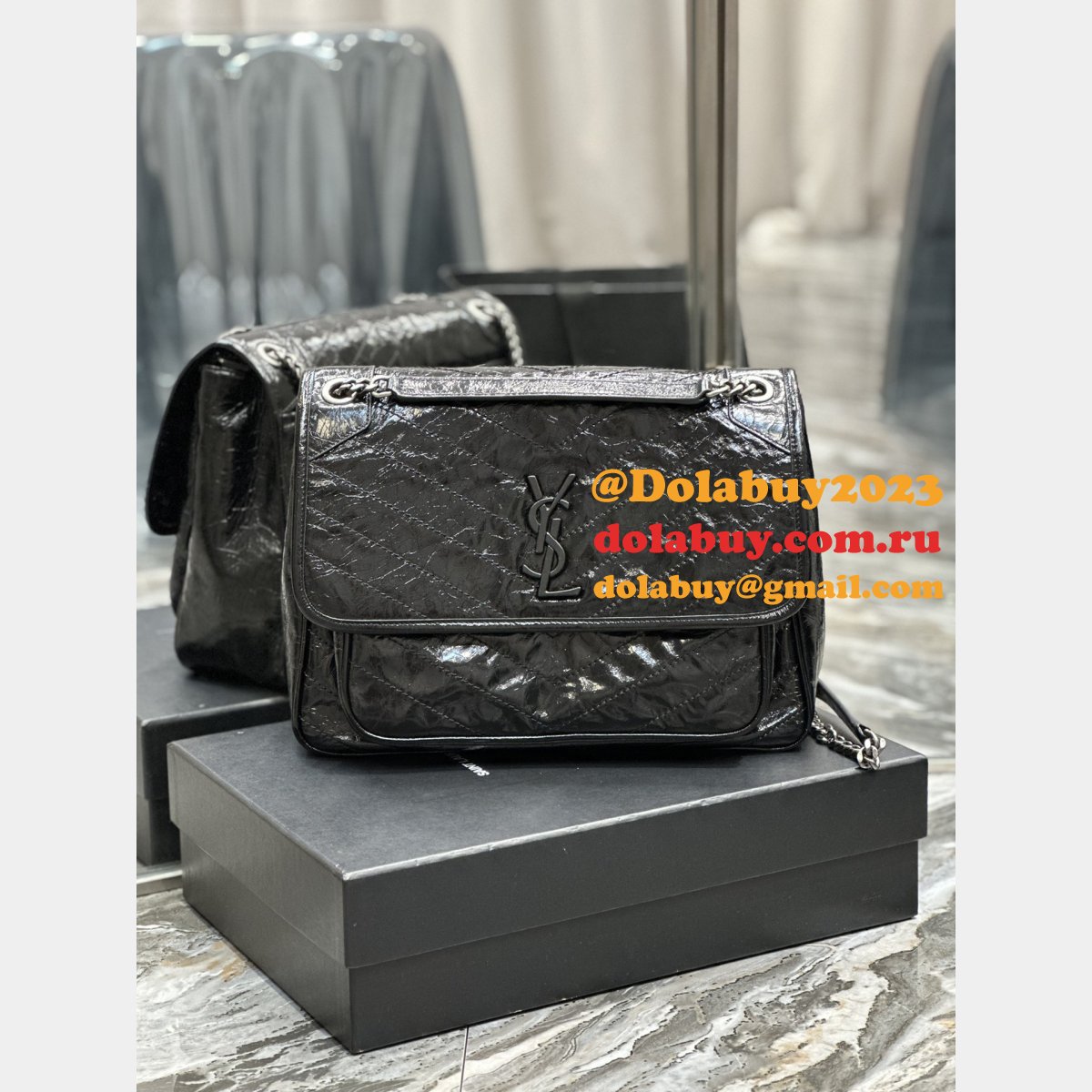 Replica Saint Laurent Niki 498830 32CM Luxury YSL Bag