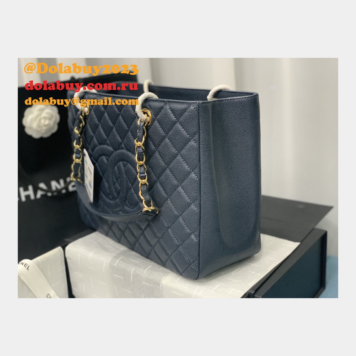 Best classic  CC 50995 shopping bag CAVIAR leather