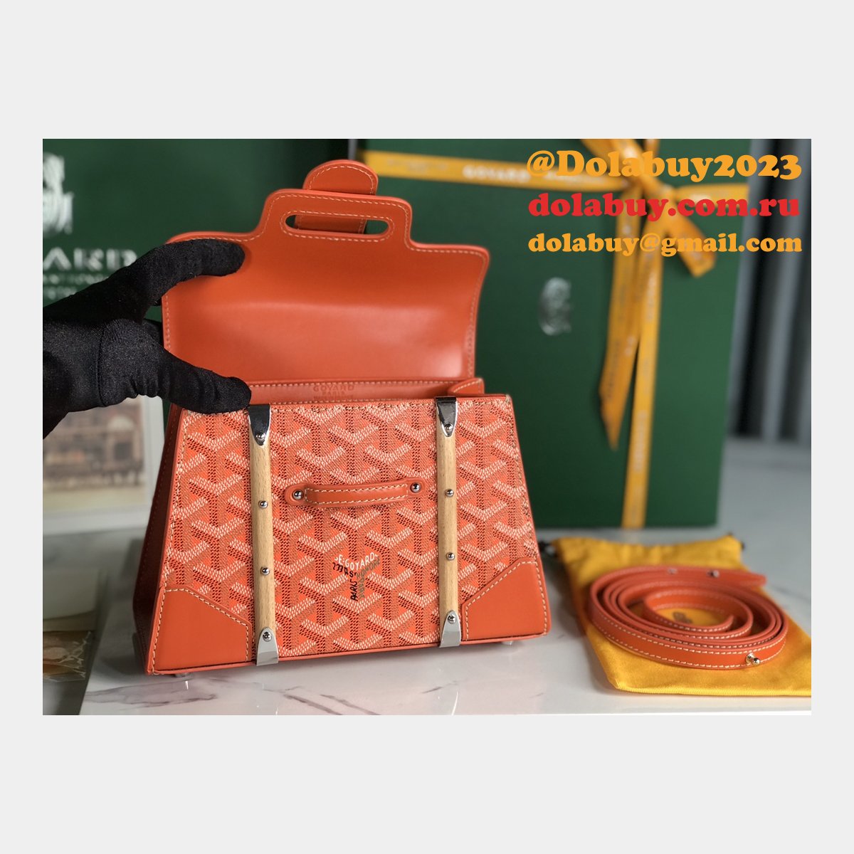 Goyard Best Quality Fake Saïgon 020192 Replica Bags Store