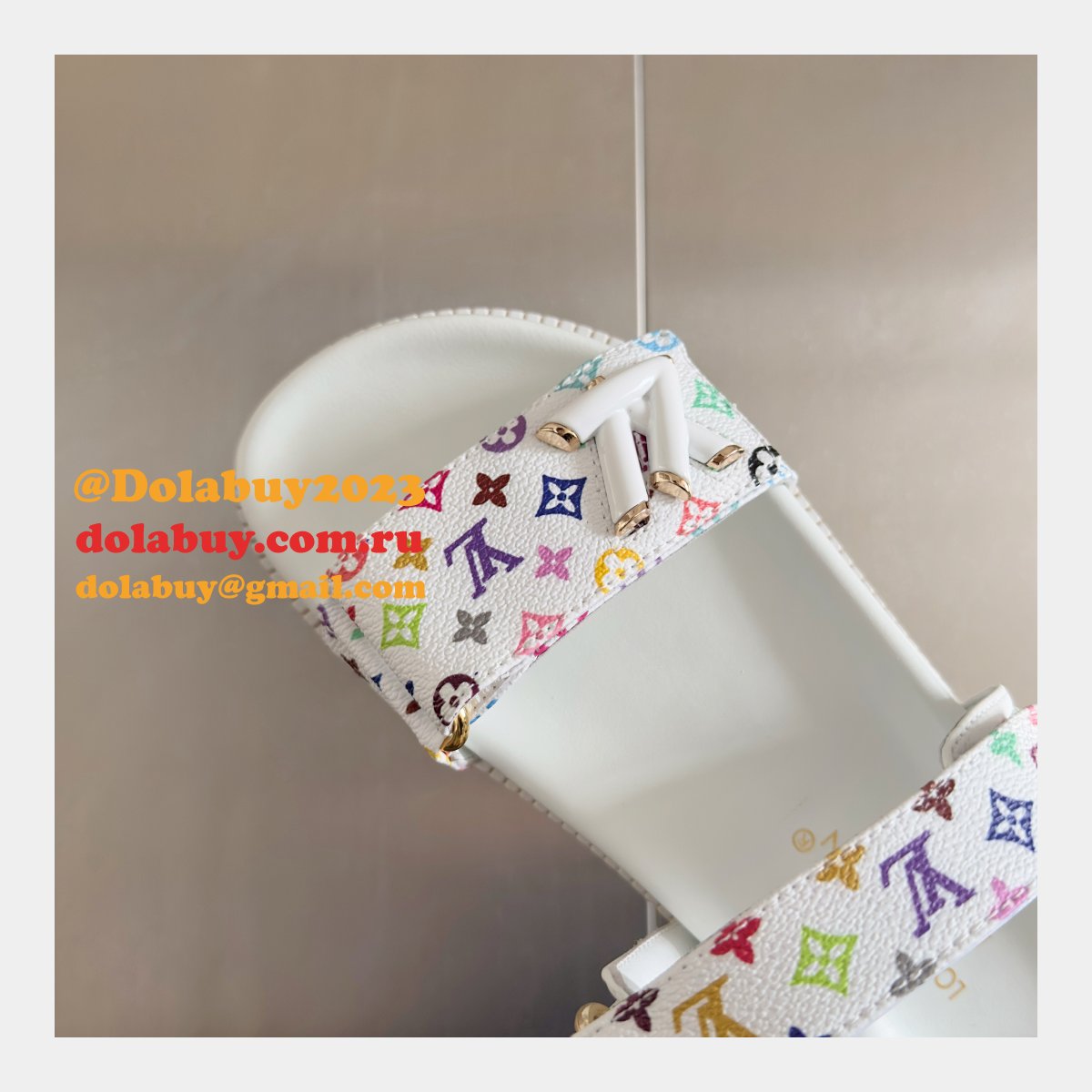 Best LV TM LV Sunset Flat Comfort Sandal