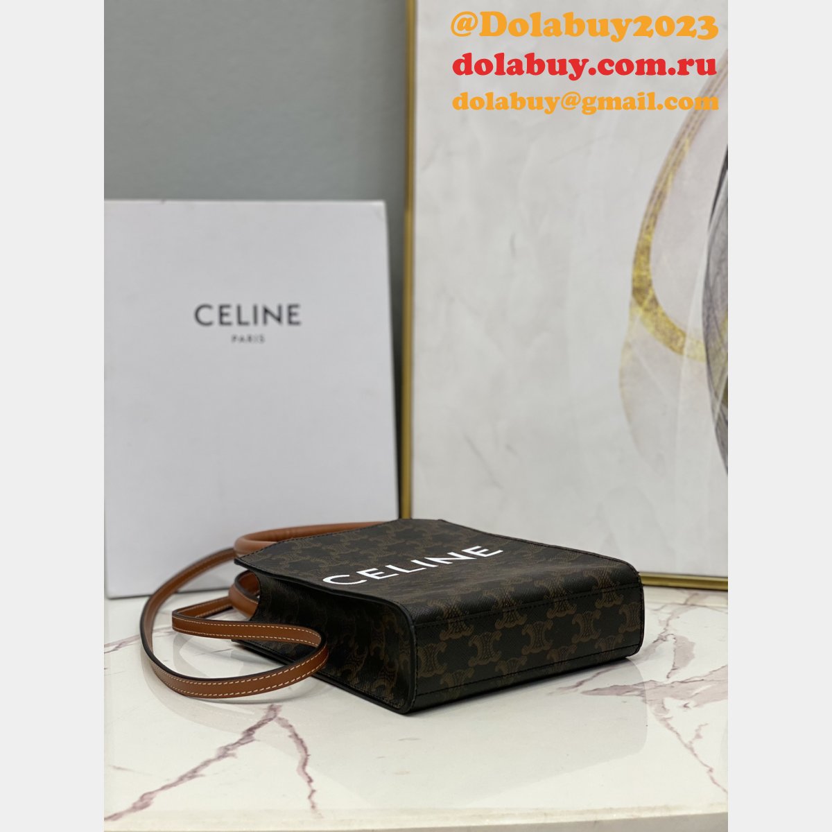 Wholesale CELINE Triomphe Mini Cabas bags