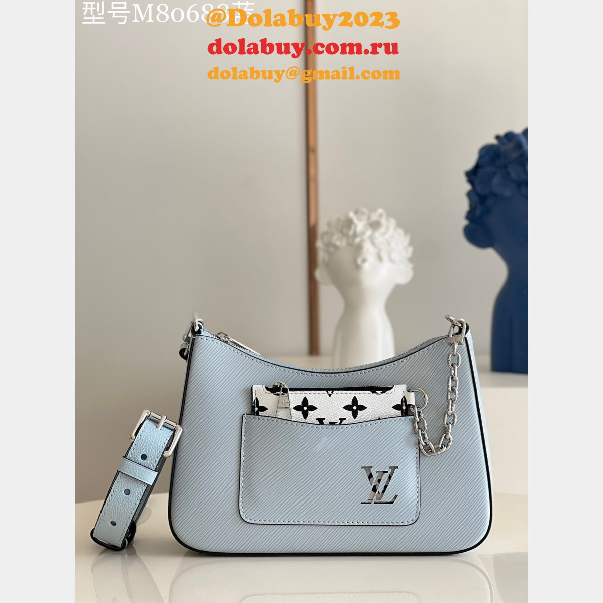 High Quality Designer LV Marelle Epi Leather Replica M80794/M80688 Wholesale