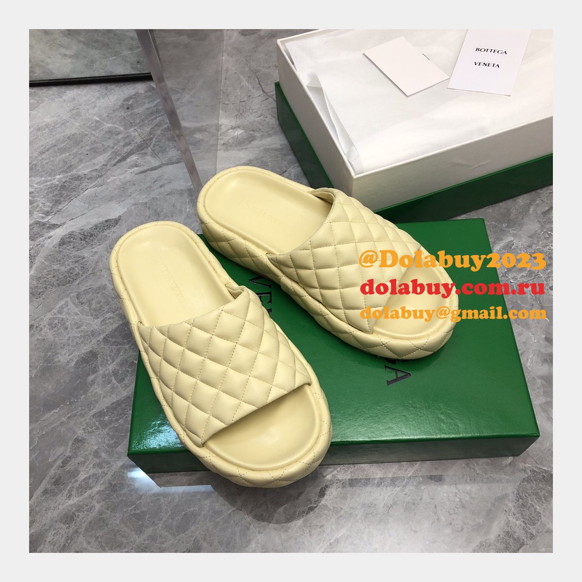 Fashionreps Shoes Bottega Veneta Slippers Replica Wholesale
