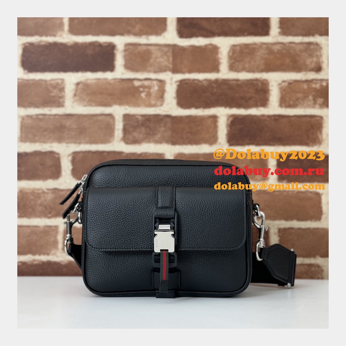Gucci Knockoff Small Crossbody 816751 Black Perfect Bag