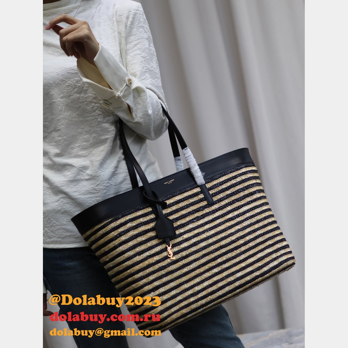 Tote Shopping Replica Saint Laurent UK 394195 Bag