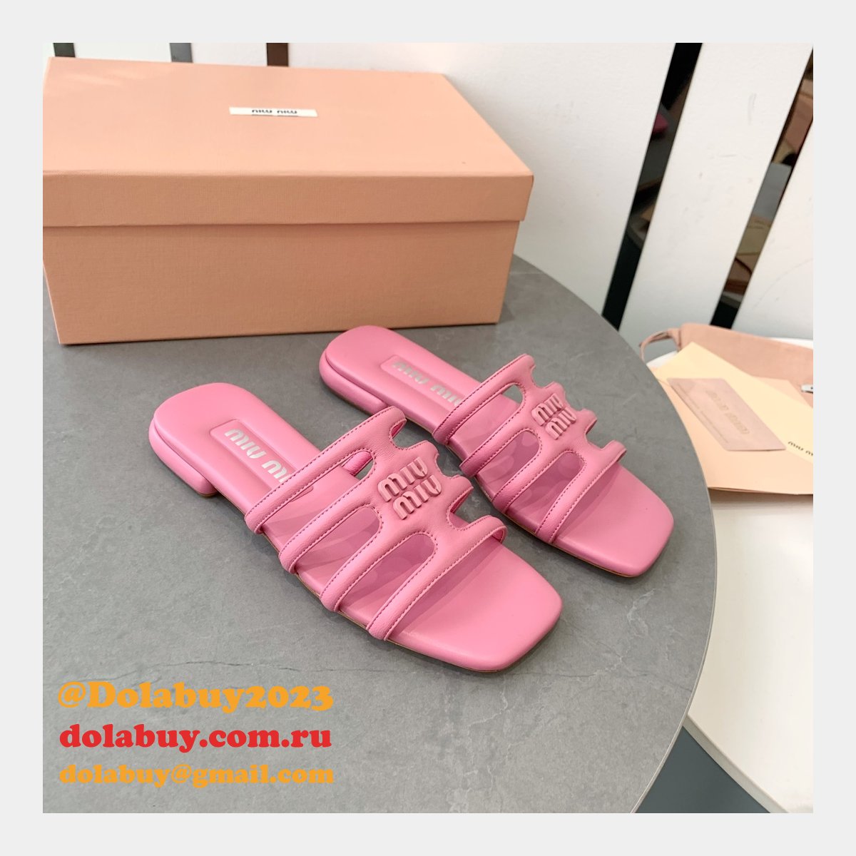 Wholesale MiuMiu Octopus Sandals Top Quality Shoes