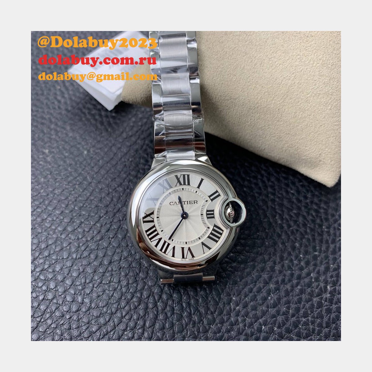 Cartier 33mm Ballon Bleu de Cartier watch
