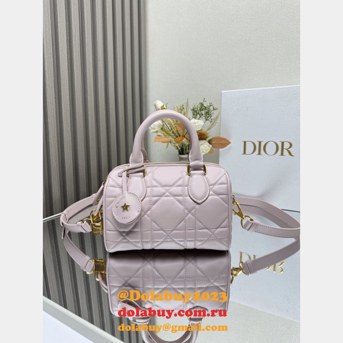 Fashion 7 Star Dior Groove women leather bag