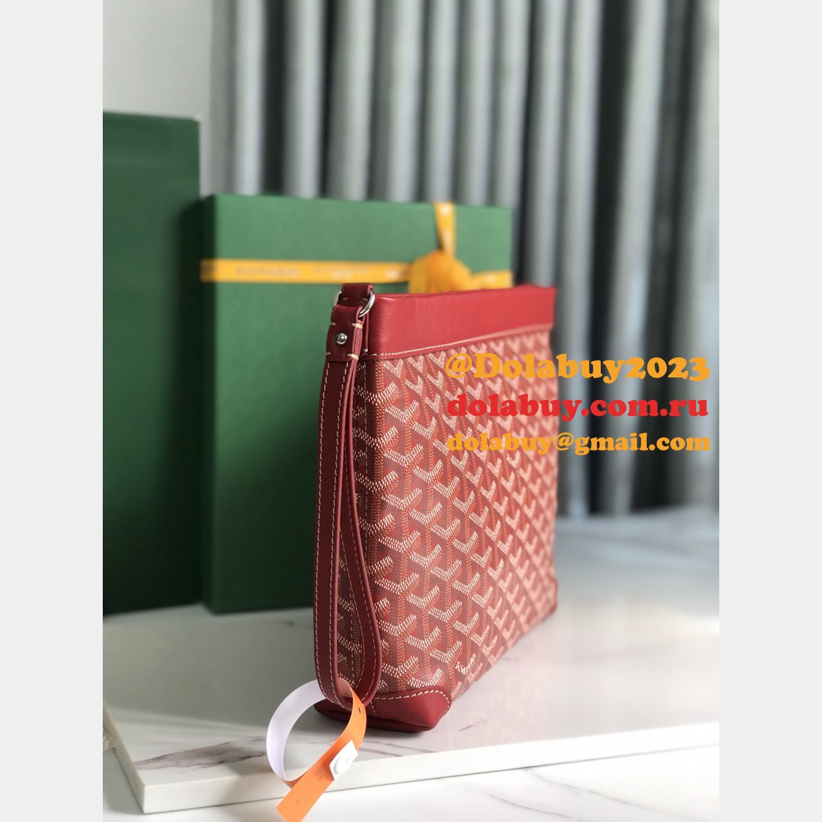Fashion 7 Star Goyard Conti clutch