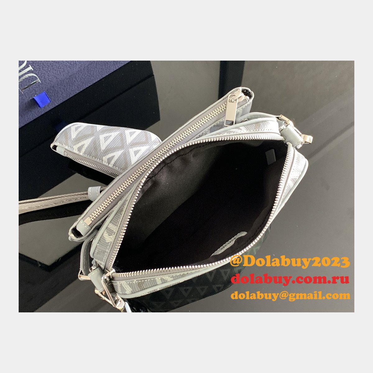 Christian Dior Nano Replica CD Diamond 1ADPO276CDP_H42E Bag