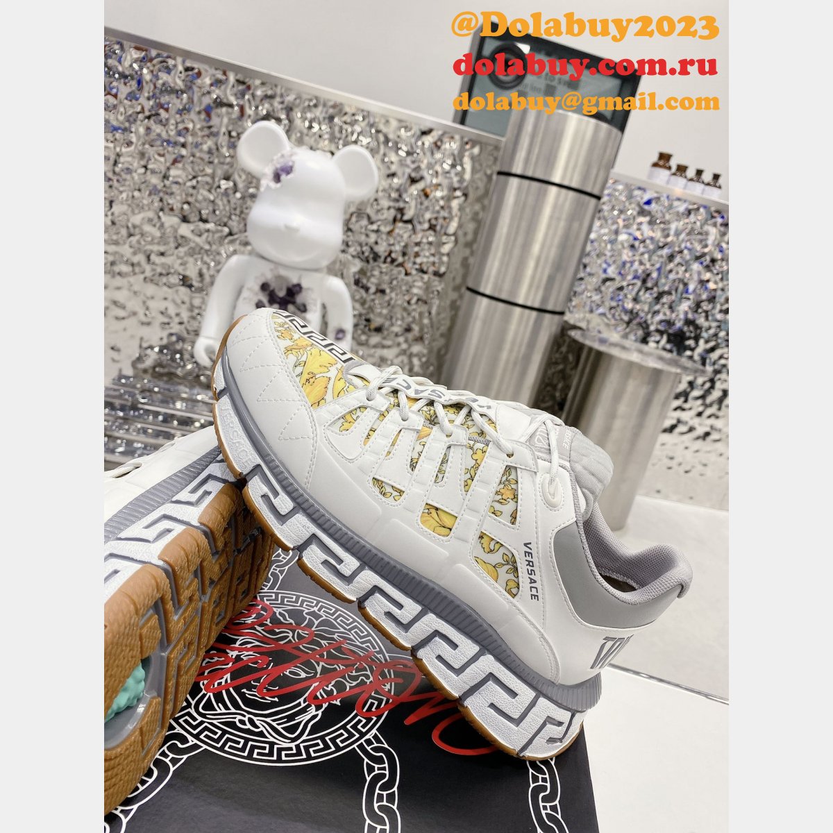 The Newest Replica Versace Daddy Wholesale High Quality Shoes