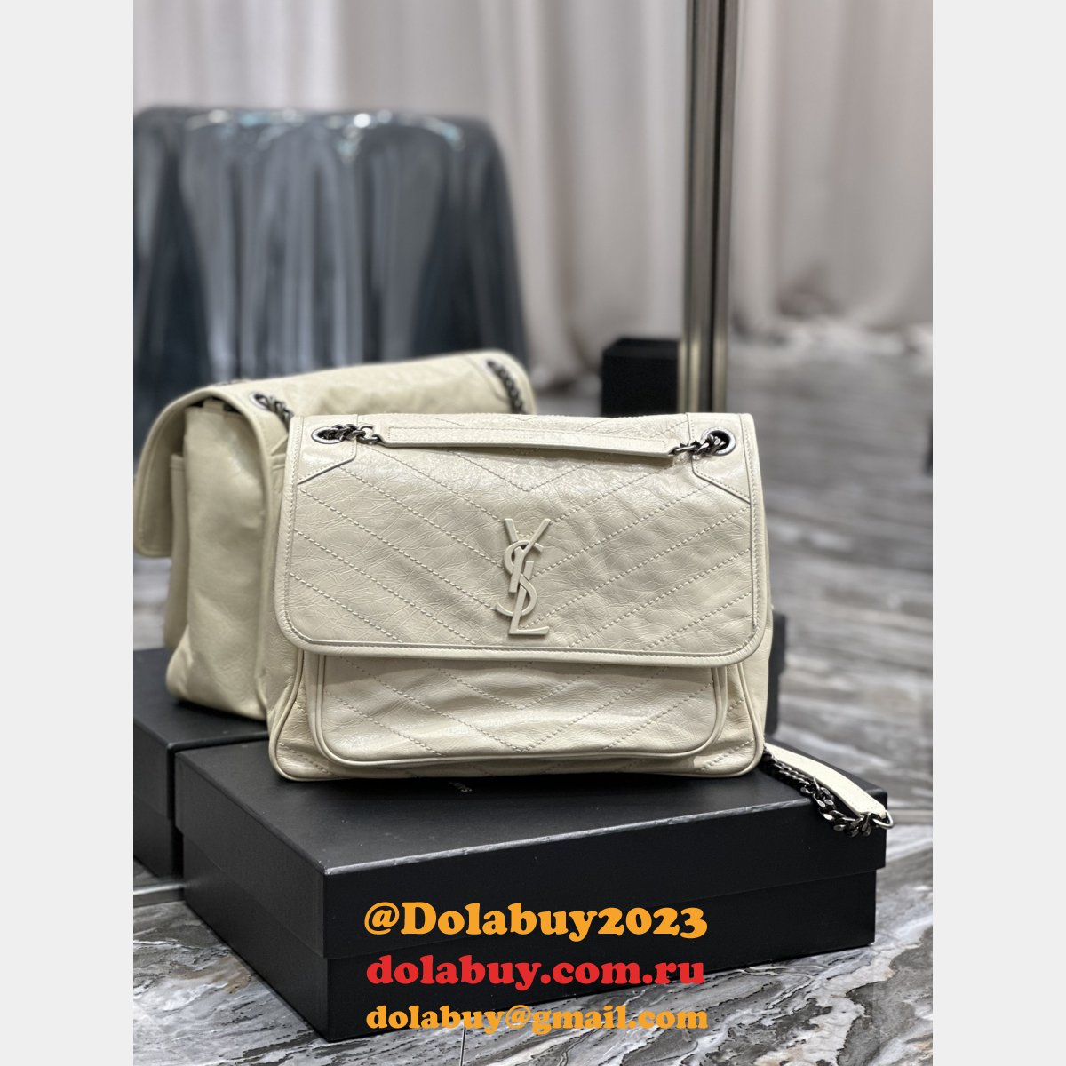 Replica Saint Laurent Niki 498830 32CM Luxury YSL Bag