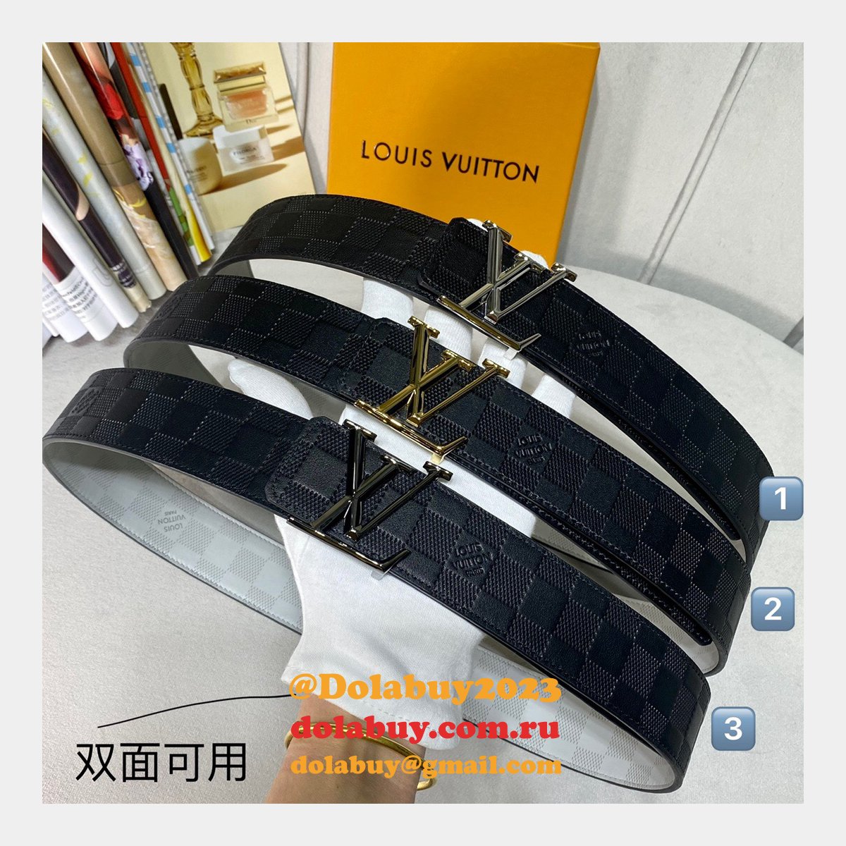 Where Can I Buy Replica Louis Vuitton Designer 40mm Belts