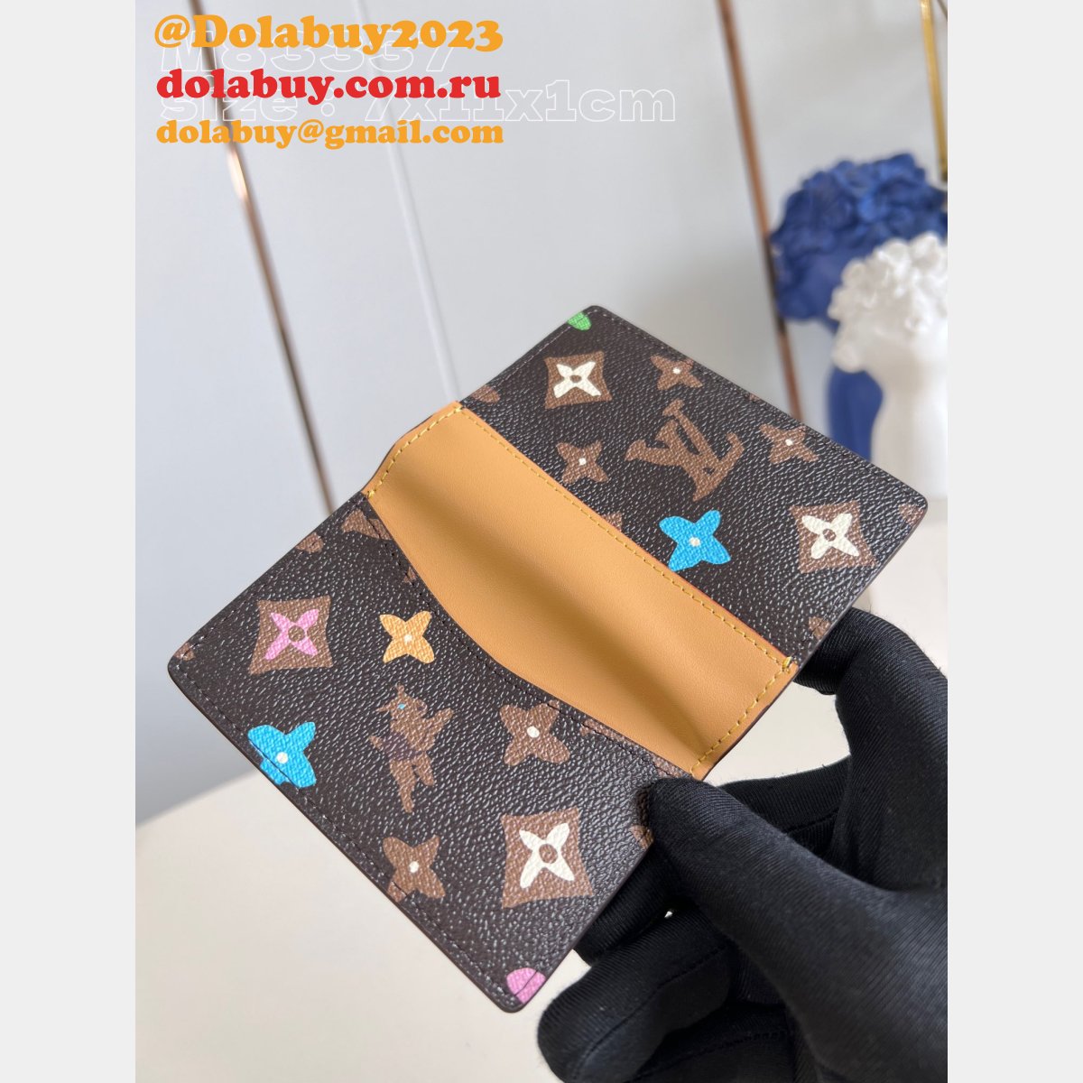 LVS Replica M83337/M83334/M83335 Brazza Pocket Organizer Multiple Wallet