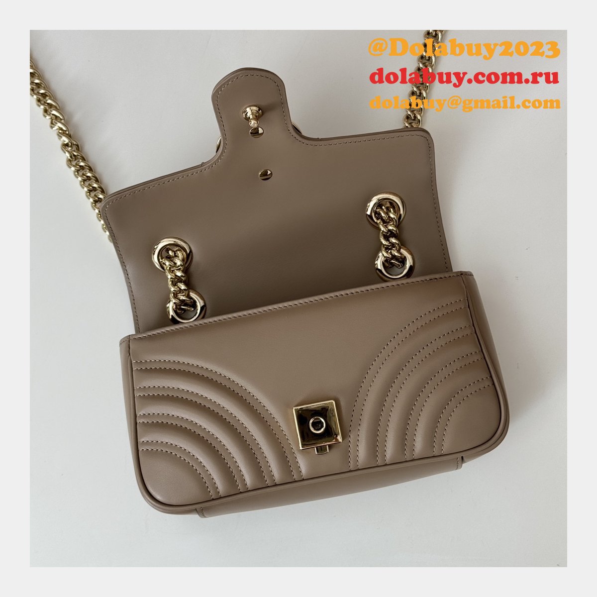 crossbody gg marmont G*u*i 446744 copy matelassé bag