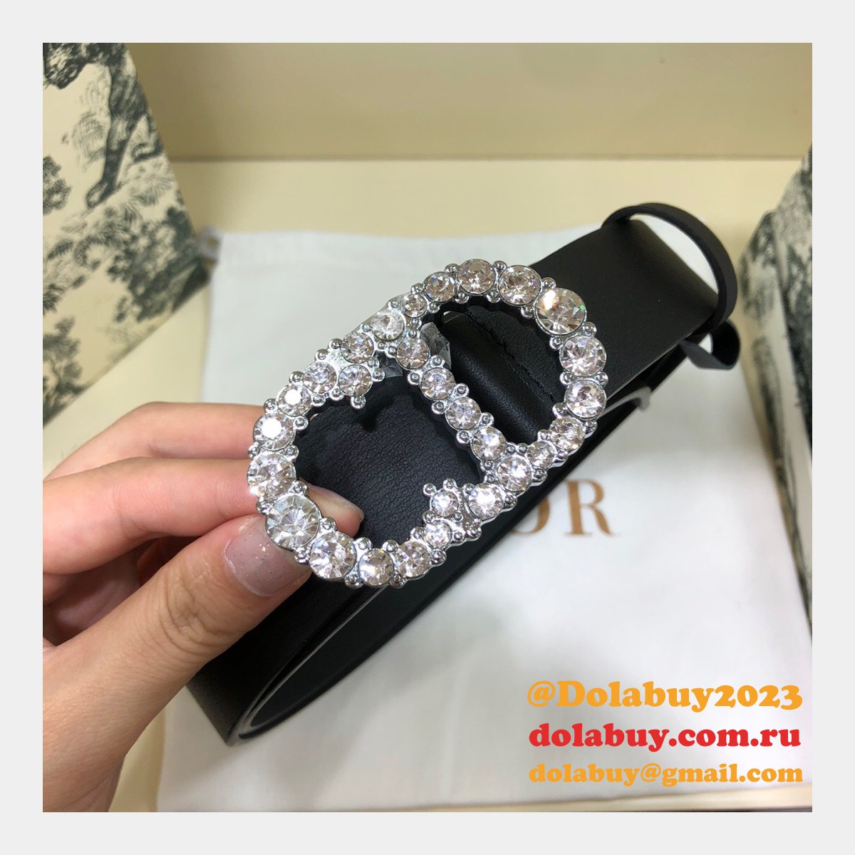 AAA+ Christian Dior AAA Belts 30mm Best