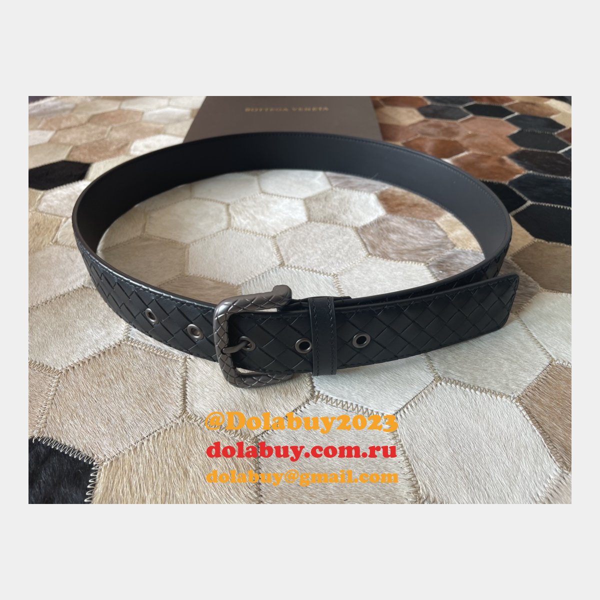Duplicate Fashion BOTTEGA VENETA REPLICA BELT 40MM