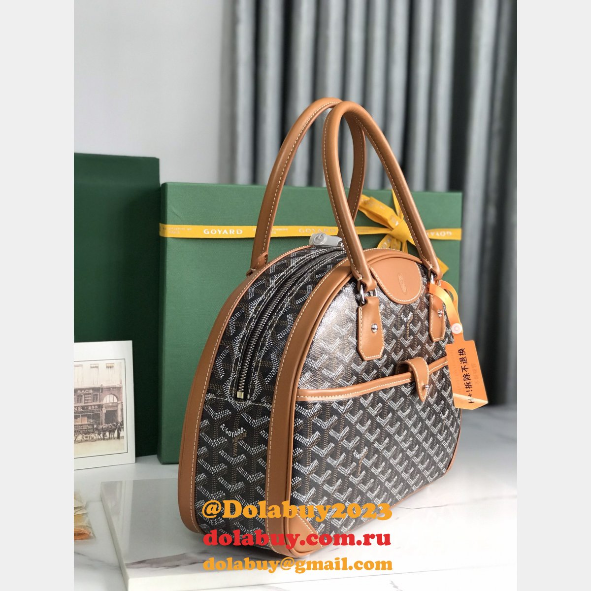 High Quality Goyard Copy Bags Vintage Goyardine 020299 Sale