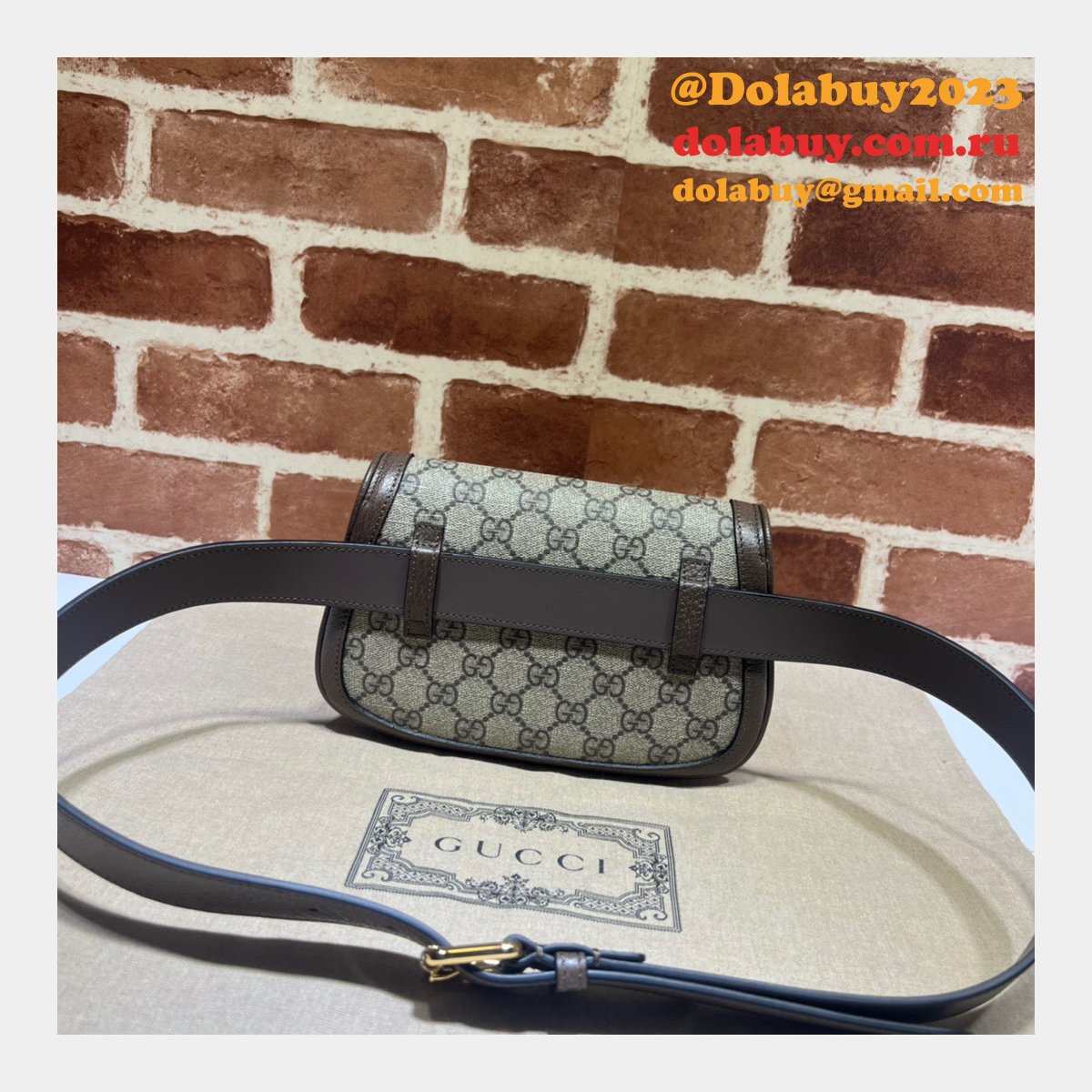 best fake G*u*i belt 703807 bag