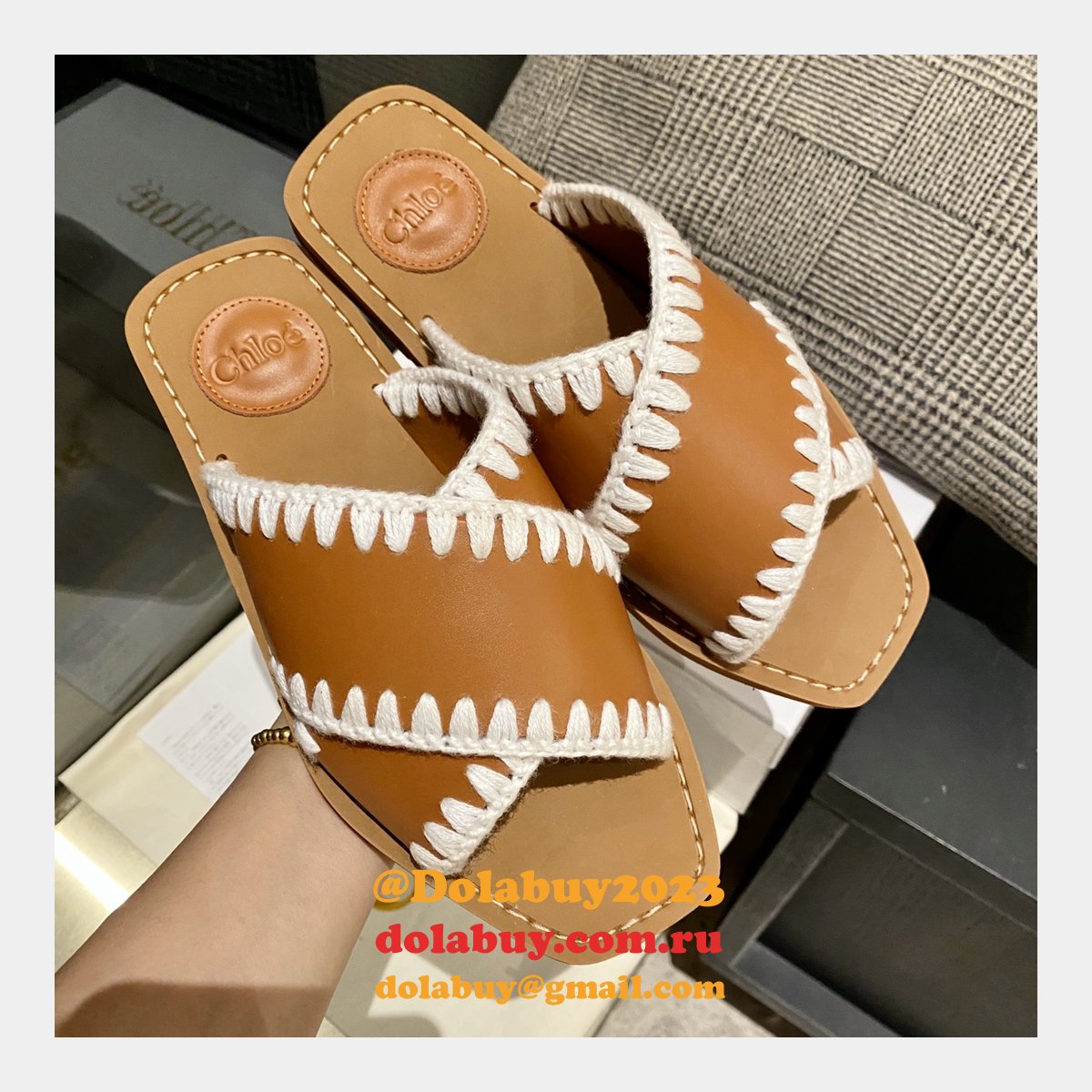 Sandals High Quality Replica Luxury Design Chloe Shoes