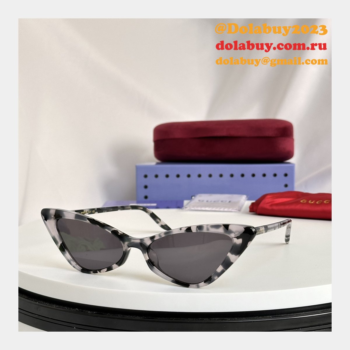 cheap 1:1 replica sunglasses G*u*i gg0708