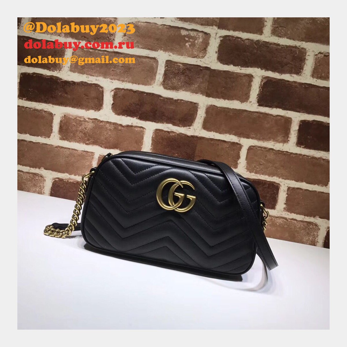 luxury G*u*i fake 447632 gg marmont crossbody bags for women