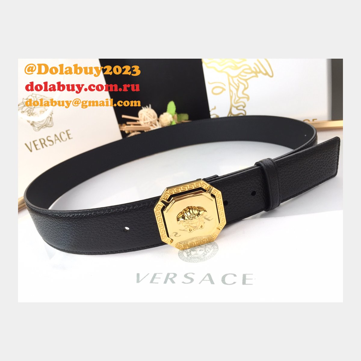 Top Quality Versace 40mm Best Belt For Sale