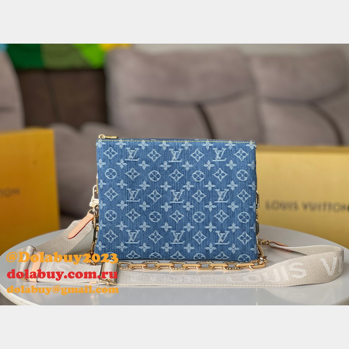 Louis Vuitton High New LV Remix M24564 Coussin PM Handbags