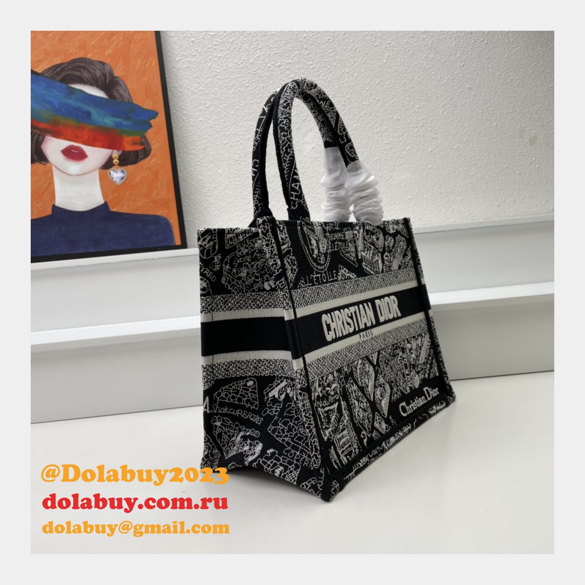 7 Star DIOR BOOK TOTE PERFECT BAG