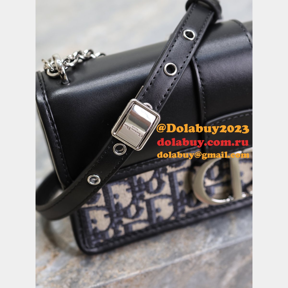 7 Star Dior 30 Montaigne East-West Chain Bag