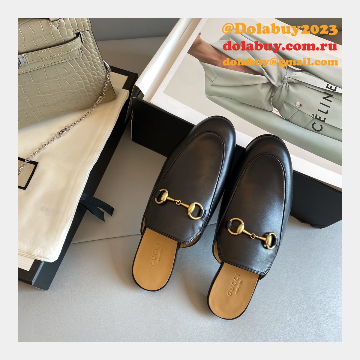 only sell high-quality designer fake G*u*i shoes