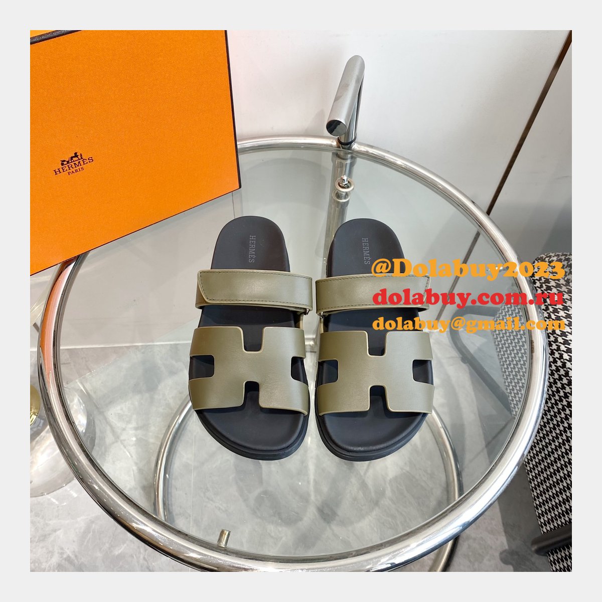 7 Star Hermes Chypre sandal Designer