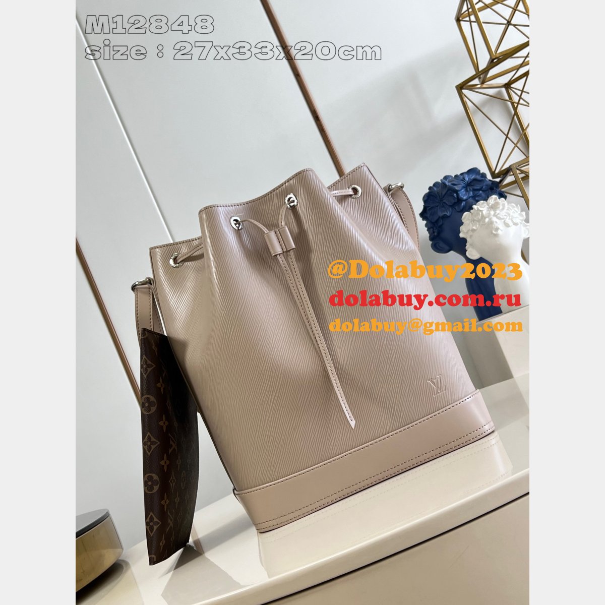 Best M12848 Louis Vuitton Replica Noé BB Epi Leather Luxury Bags