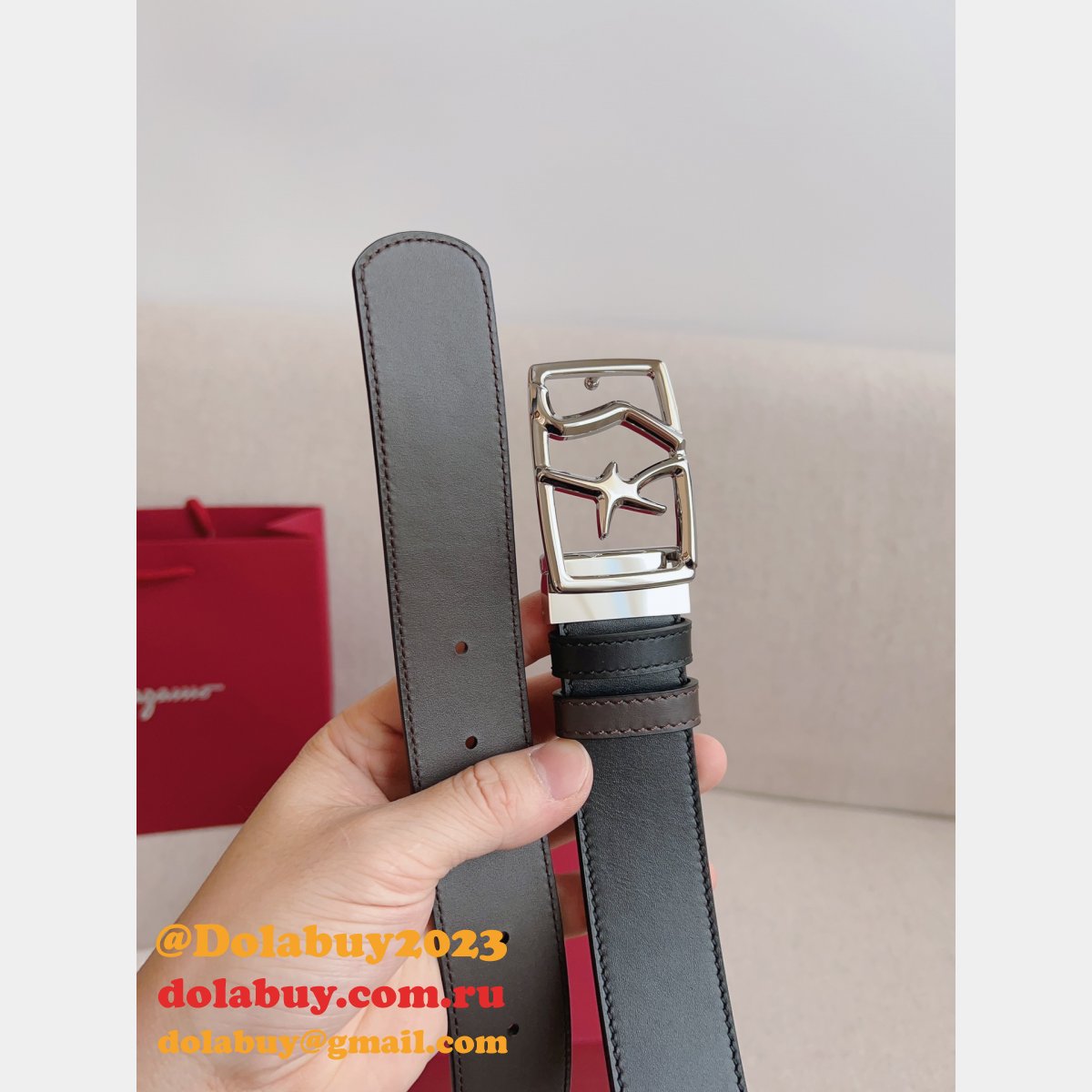 High Quality FERRAGAMO BELT 35MM 1:1 Mirror