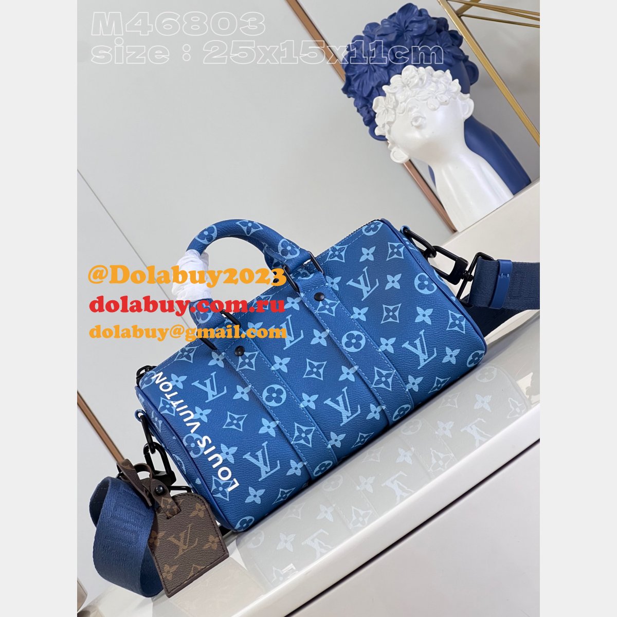 Keepall Bandoulière 25 M46803 Copy Louis Vuitton Replica Bags