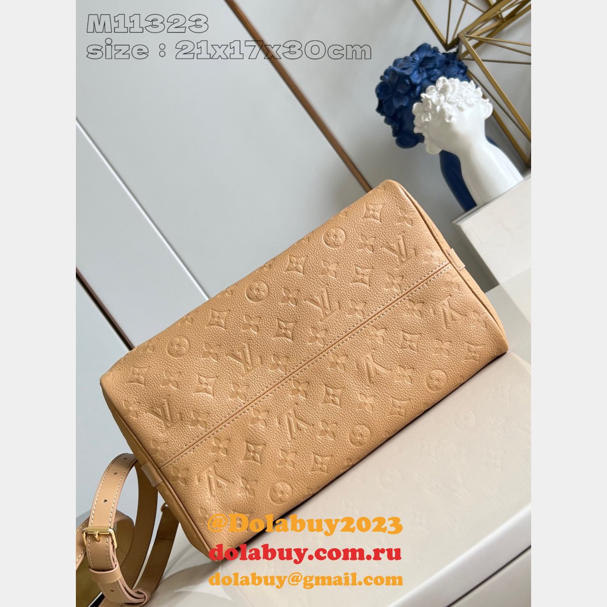 Best Louis Vuitton Replica M11323 Speedy Soft 30 Mirror