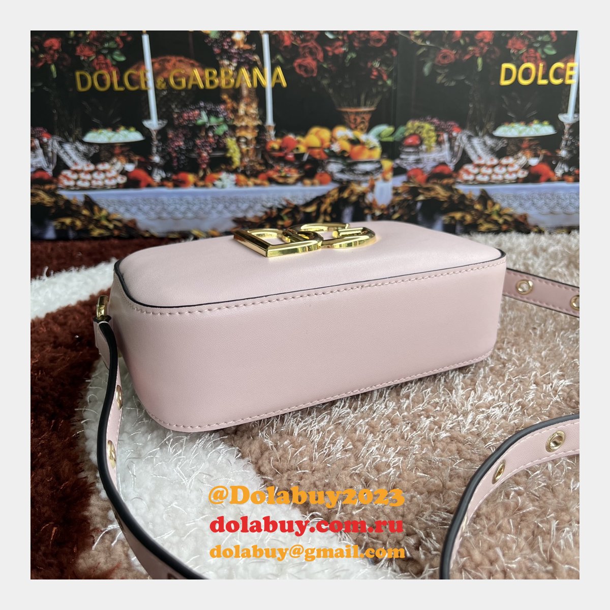 Factory Top Quality DG Logo Crossbody Dolce & Gabbana 3320 Copy Bags