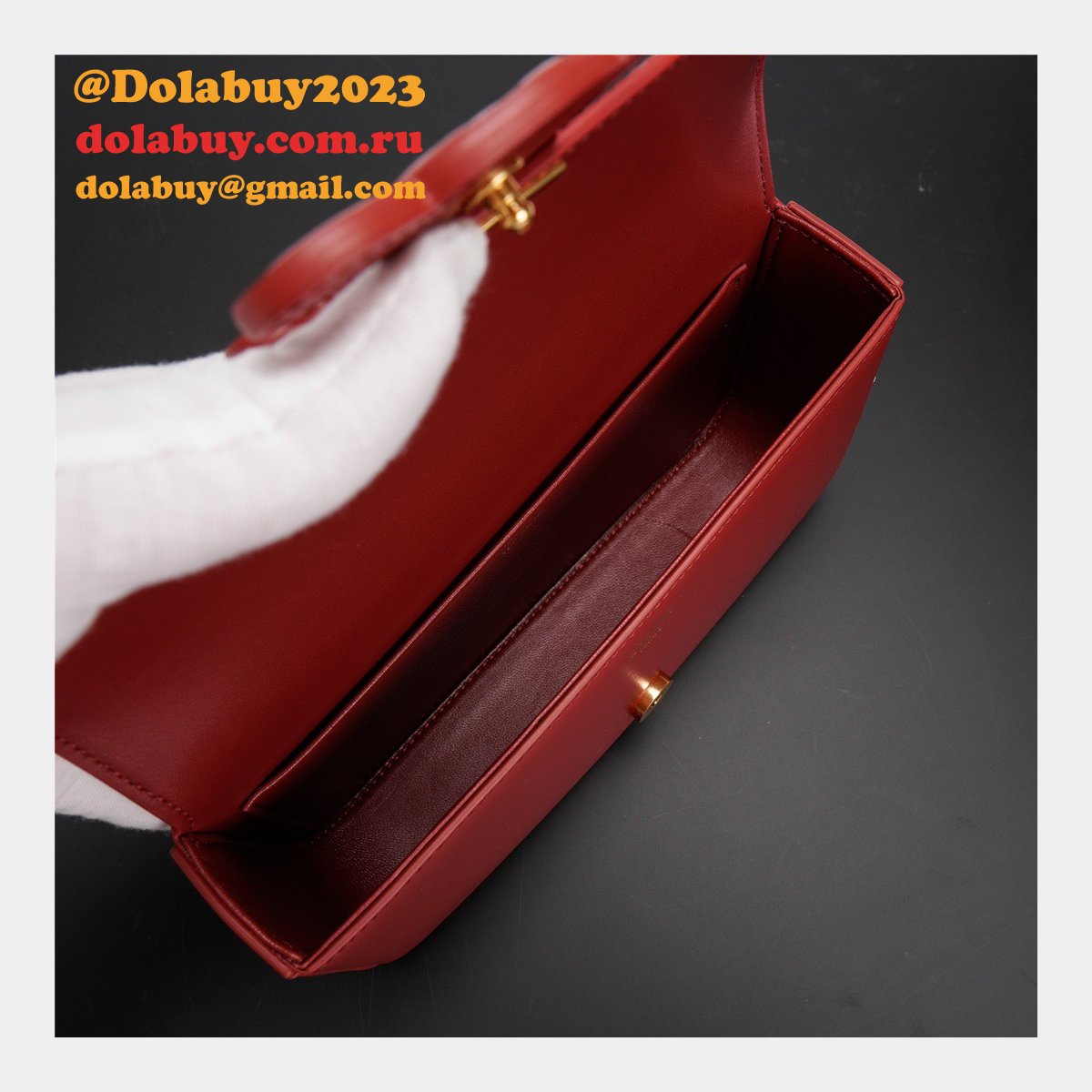 Fake Cheap Replica Celine Triomphe Handbags 21CM