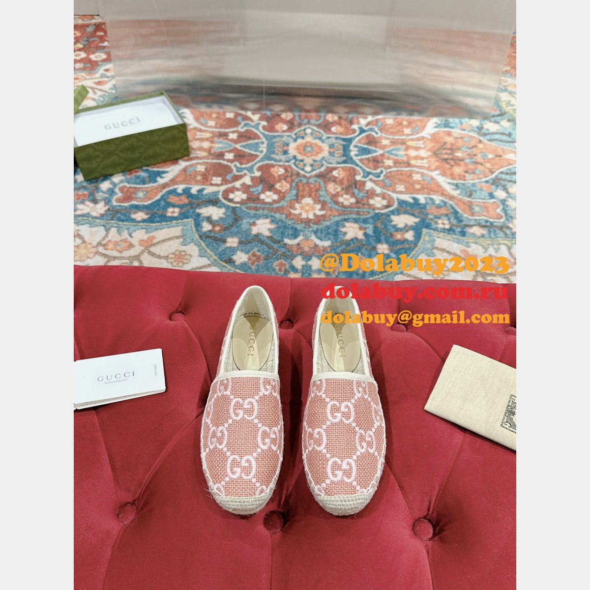 7 star wholesale G*u*i women espadrille