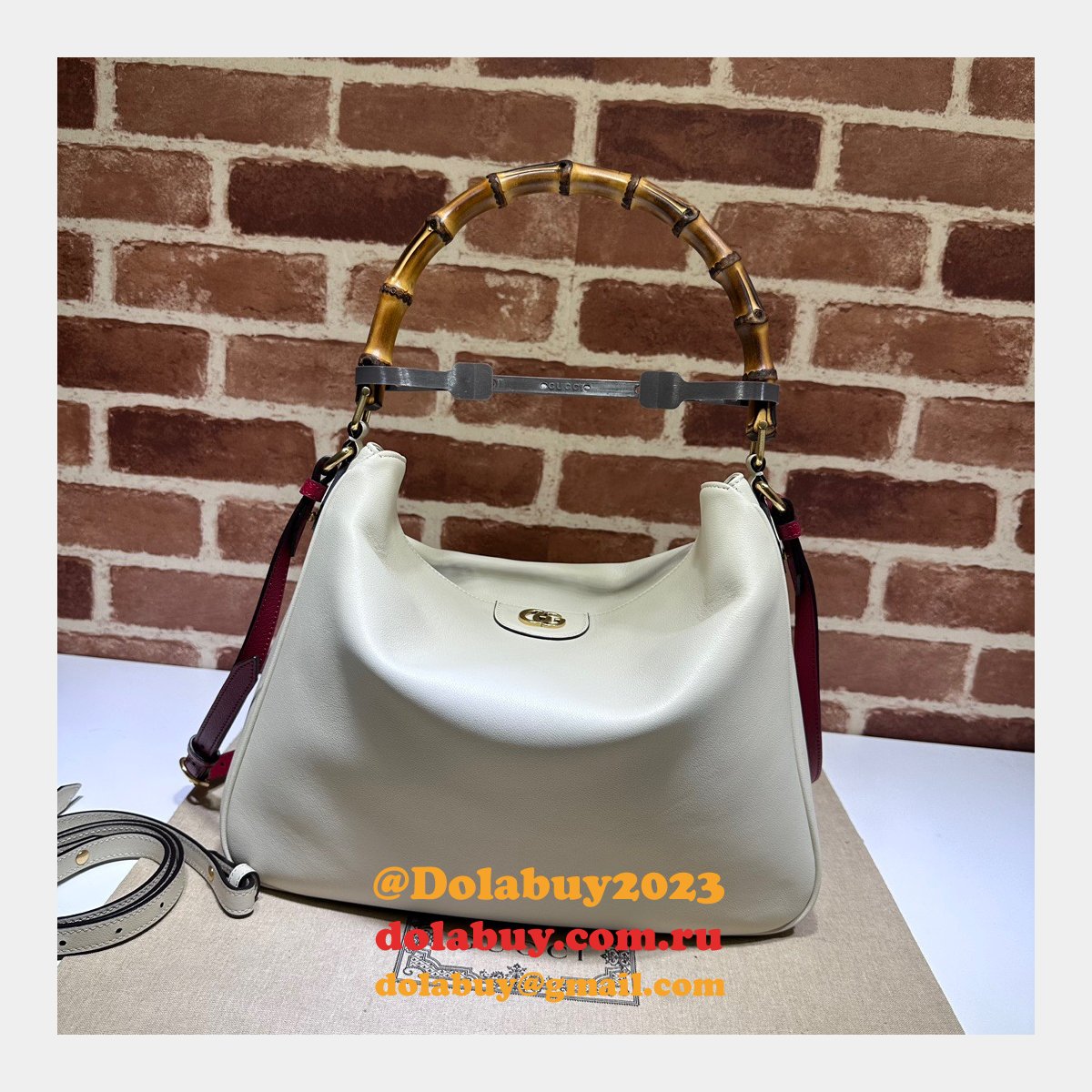 G*u*i diana 1:1 mirror shoulder high quality 746245 bag