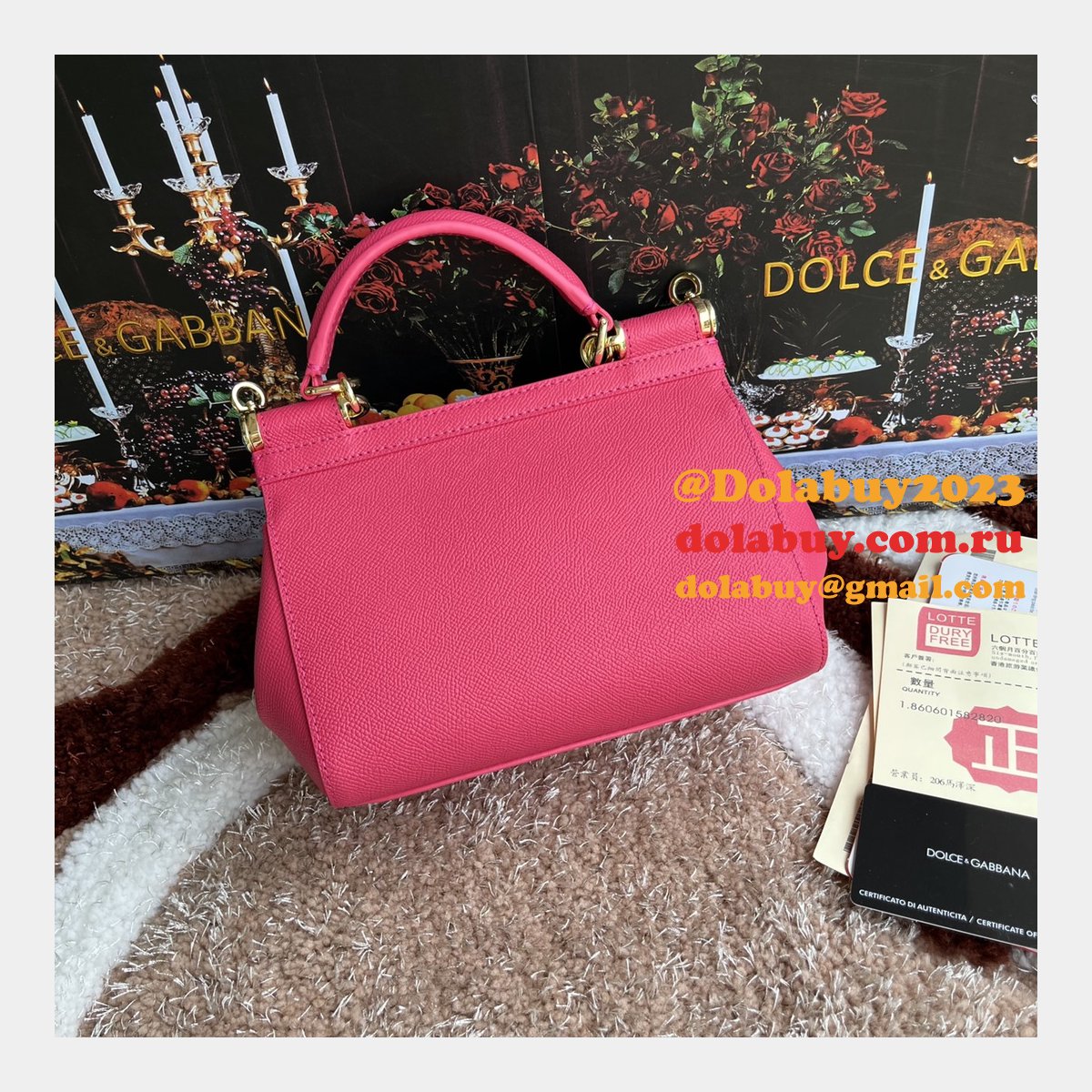 Dolce & Gabbana High Quality Replica 4135 Sicily Bag