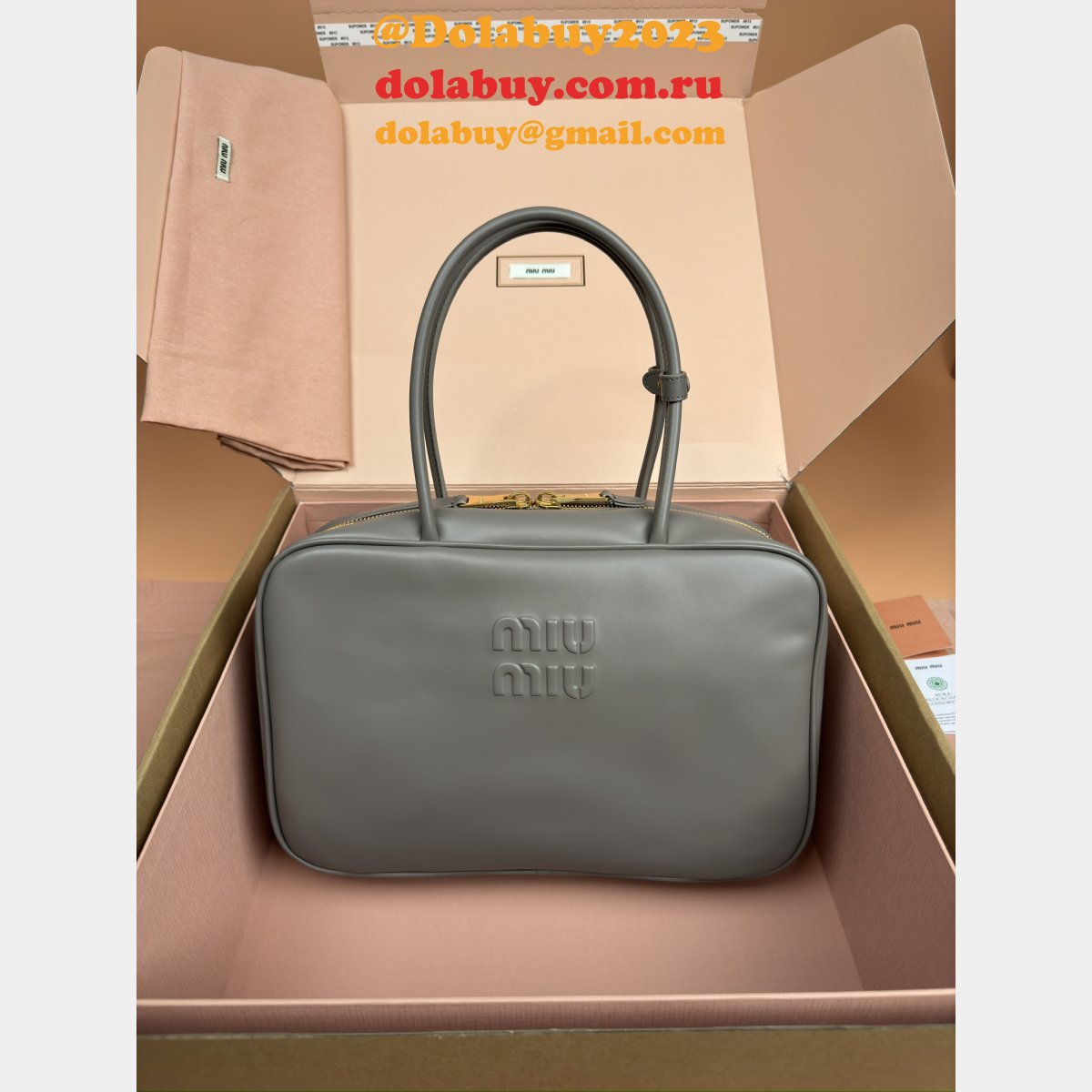 Designer MIU MIU Beau Shoulder Bag 5BB117