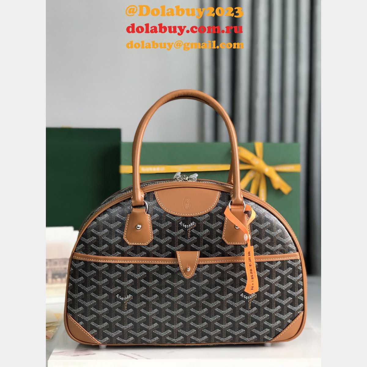 High Quality Goyard Copy Bags Vintage Goyardine 020299 Sale