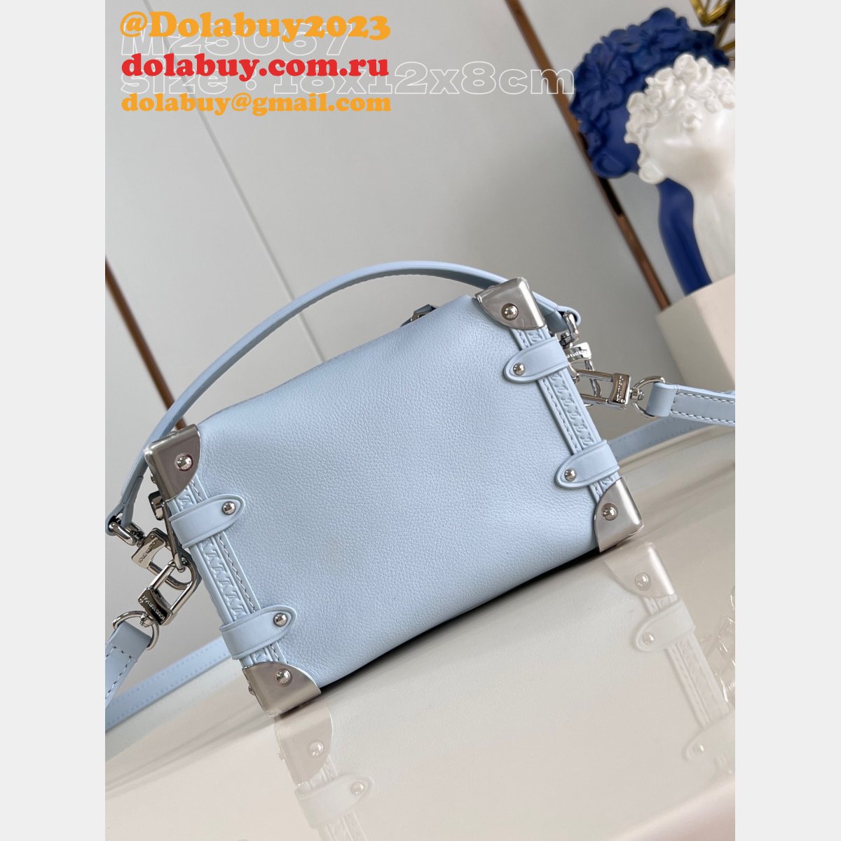 Copy M25160 & M25067 & M23817 Side Trunk MM H27 Copy Designer Louis Vuitton Bag