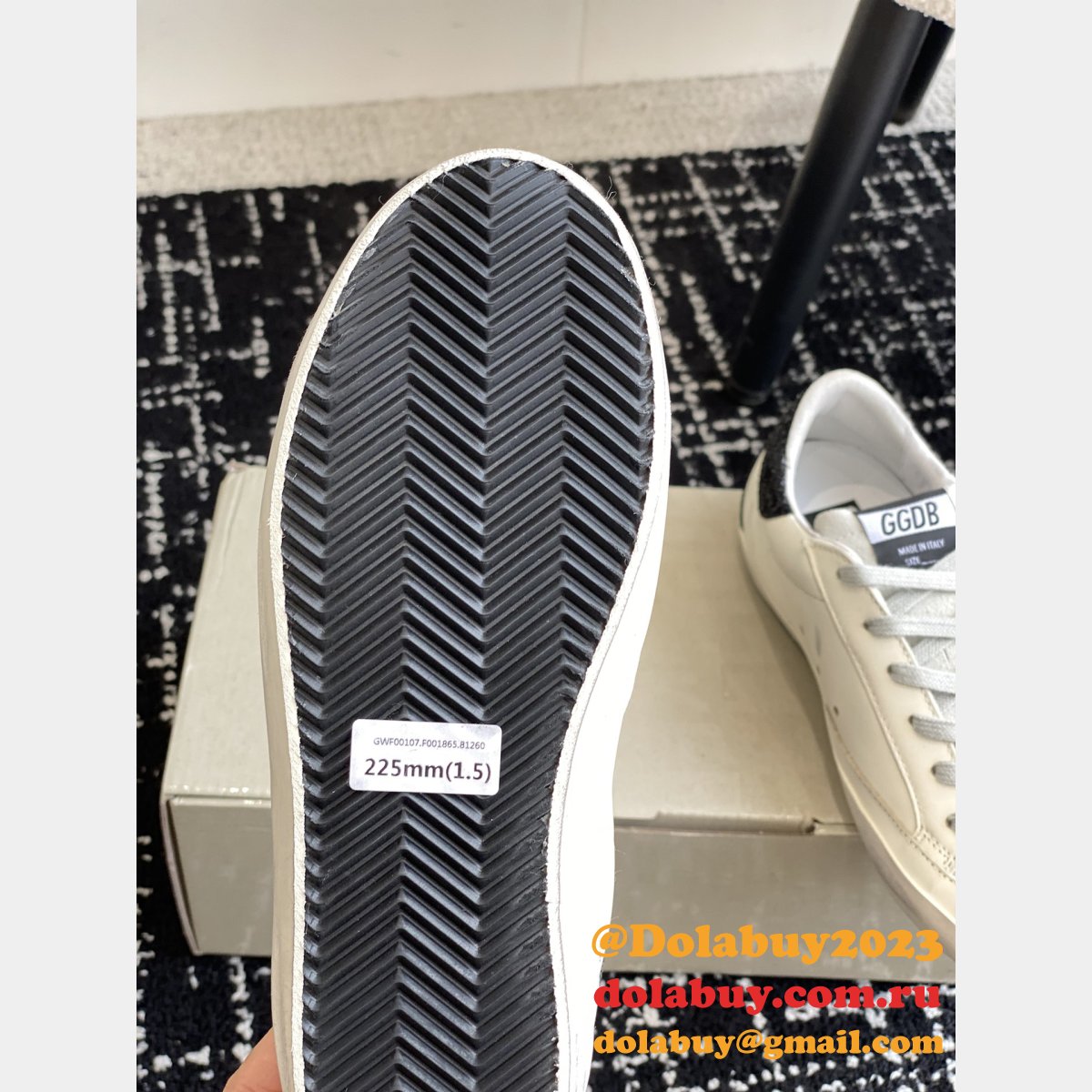 Luxury Super-Star Sabots With Platinum Star Shoes