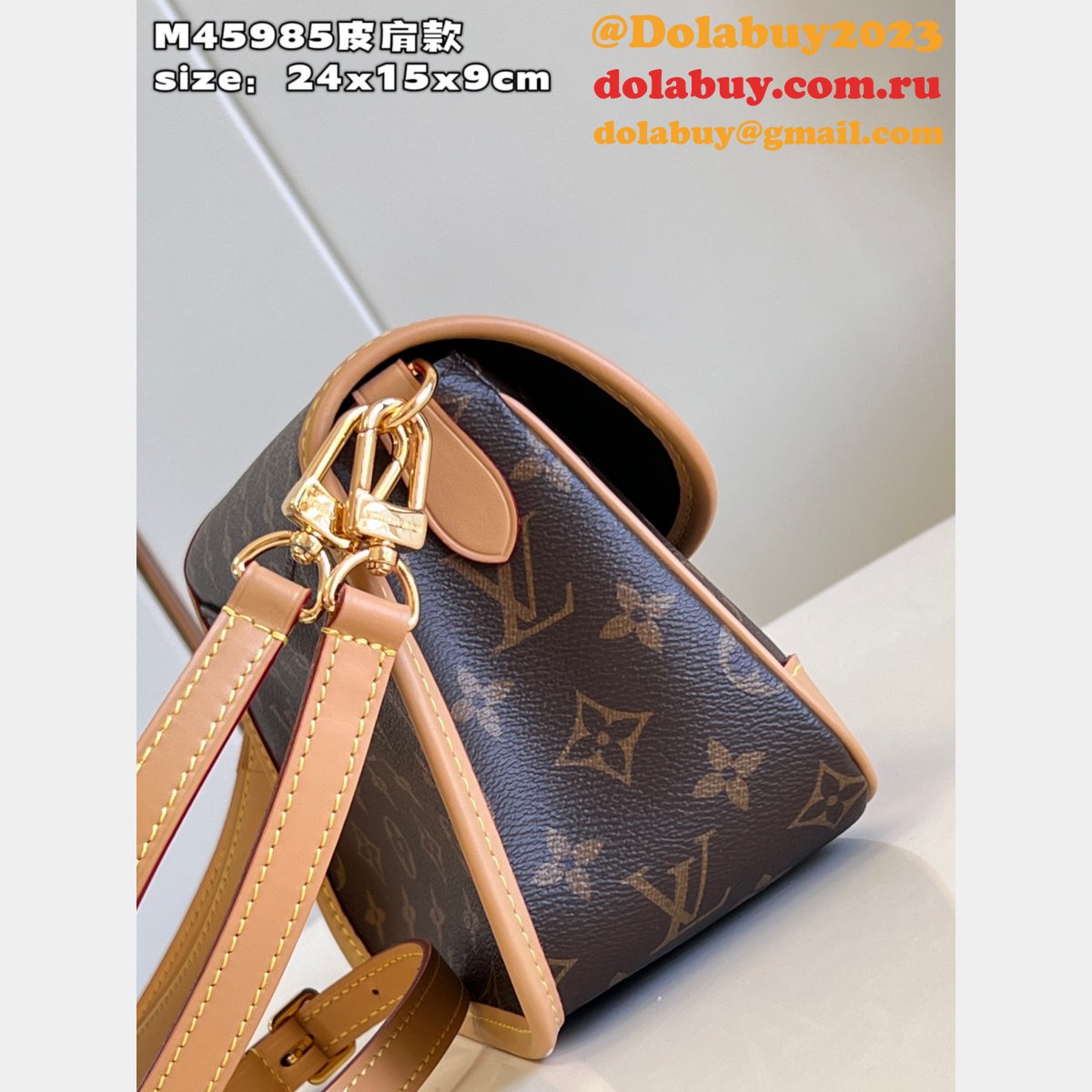 Diane Monogram Canvas M45985 Replica Louis Vuitton Luxury Bag
