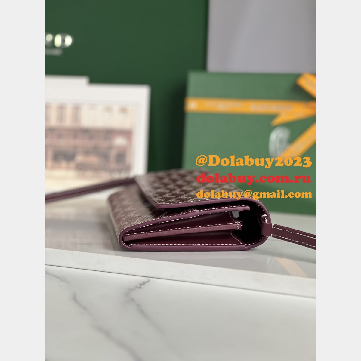1:1 Mirror Goyardine 02019 Goyard Varenne Replica Wallet