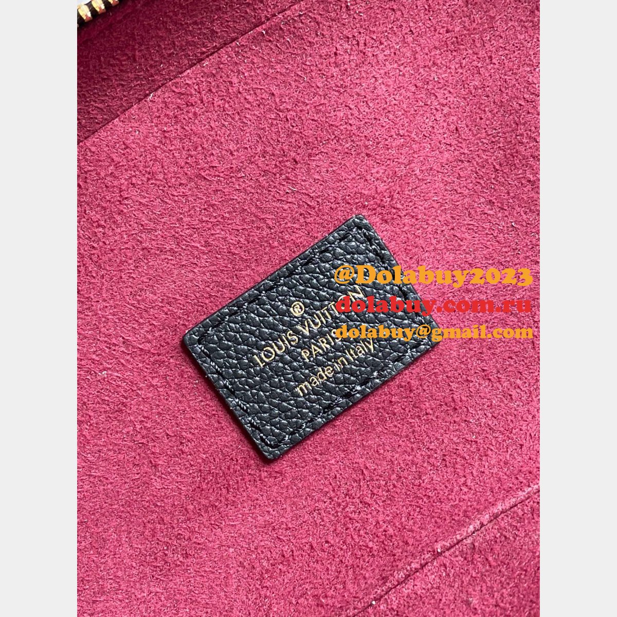 Luxury Louis Vuitton Vanity PM Monogram Empreinte Leather M45780 Bag