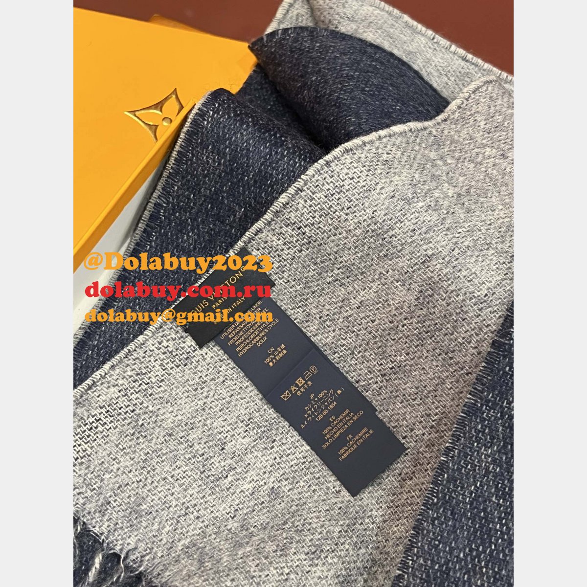 High Quality LV CASHMERE SCARF