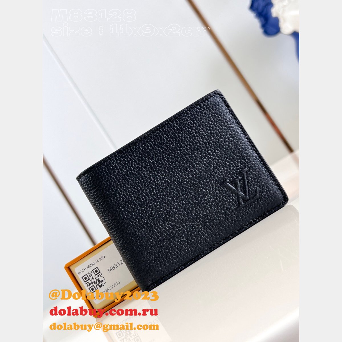 Brazza Slender Pocket Organizer Wallet Replica LV Bag